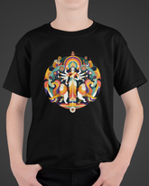 Kids Durga Puja Theme:8 T-Shirt